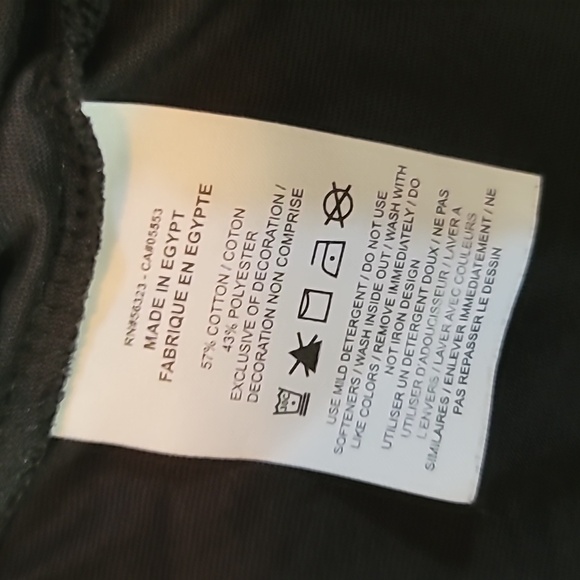 Nike Dri-Fit "Just Do It" Men Basketball T-Shirt Black DR7639-010 Size Small - Picture 7 of 10